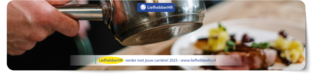Een baan is geen kant-en-klaar maaltijd, maar haute cuisine.